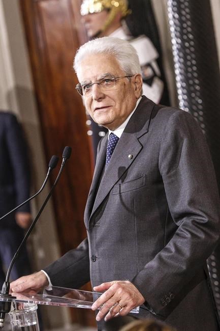 Italian president: We need a new government urgently | iNFOnews.ca
