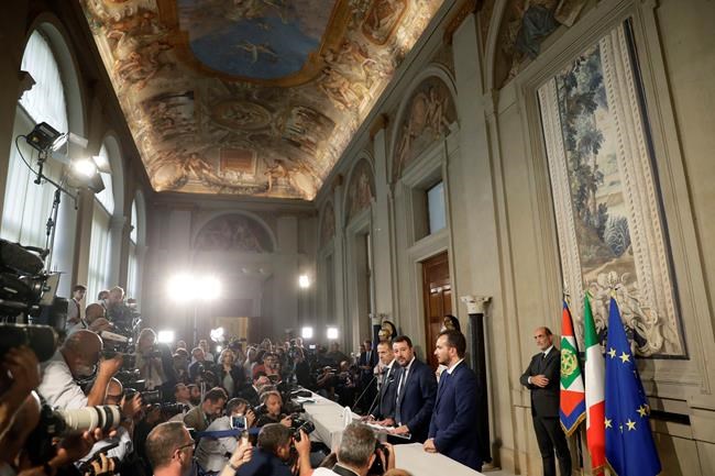 The Latest: Democrat Gualtieri new Italian economy minister | iNFOnews.ca The Latest: Democrat Gualtieri new Italian economy minister | iNFOnews.ca