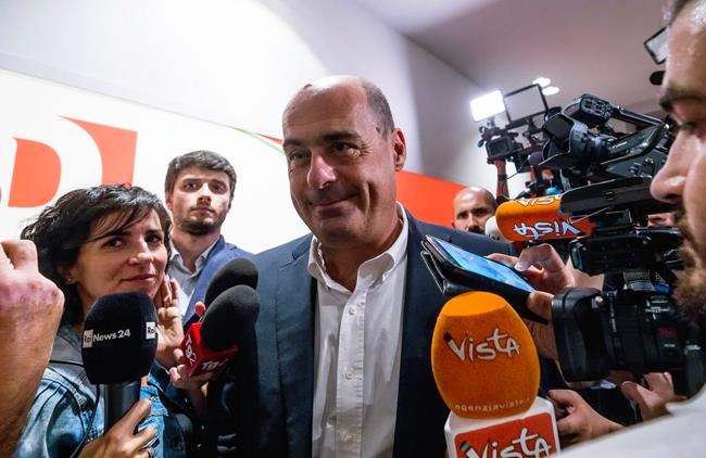 The Latest: Italy: 5-Stars vote to enter new coalition | iNFOnews.ca CP1888296902