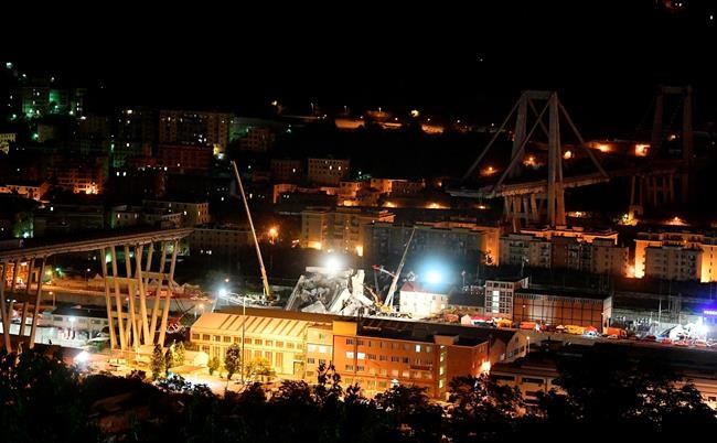 The Latest: Bridge collapse death toll lowered by 1 to 38 | iNFOnews.ca