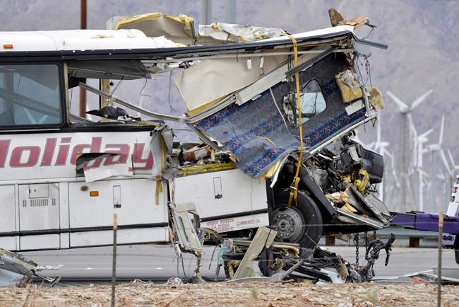 The Latest: Driver in fatal bus crash sued in other wrecks | iNFOnews.ca