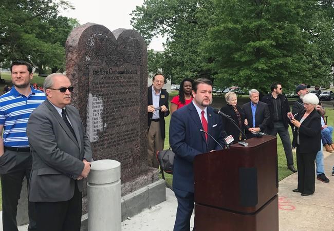Lawsuits seek removal of Arkansas Ten Commandments display | iNFOnews.ca