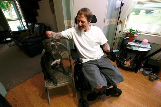 Standing by Ellie: Man's loyalty to dog defies rare illness | iNFOnews.ca