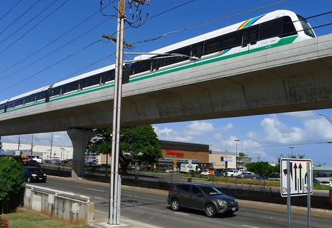Honolulu tests rail car on track for first time | iNFOnews.ca Honolulu tests rail car on track for first time | iNFOnews.ca