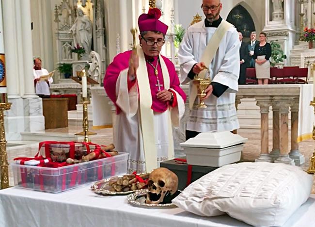 Remains of former slave eyed for sainthood moved to church | iNFOnews.ca