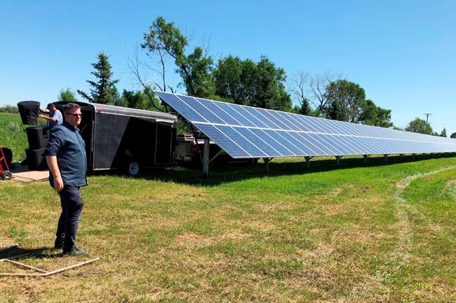 Tribe at centre of pipeline protests launches solar farm | iNFOnews.ca
