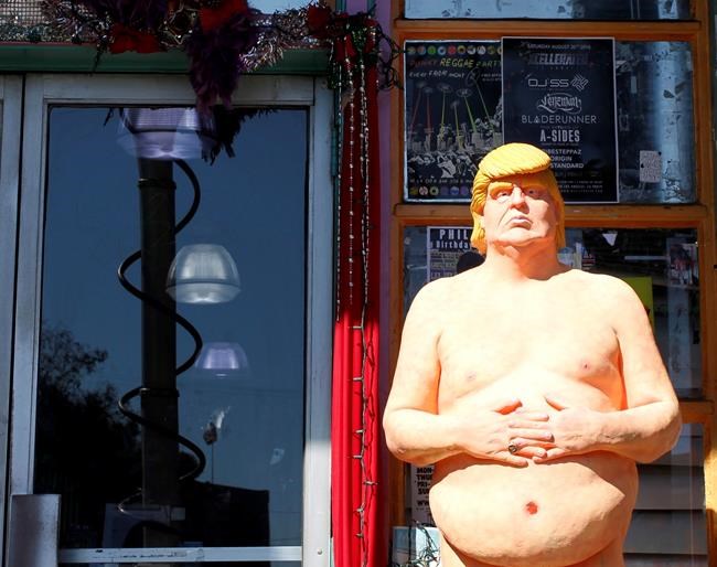 Naked Donald Trump could be yours! Statue up for auction | iNFOnews.ca