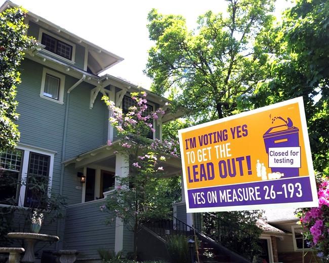 Portland, Oregon, voters weigh tax hike for school lead fix | iNFOnews.ca