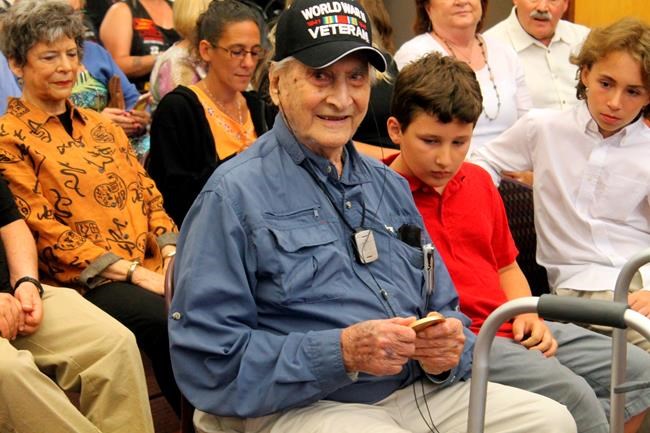 World War II intelligence officer gets congressional medal | iNFOnews.ca