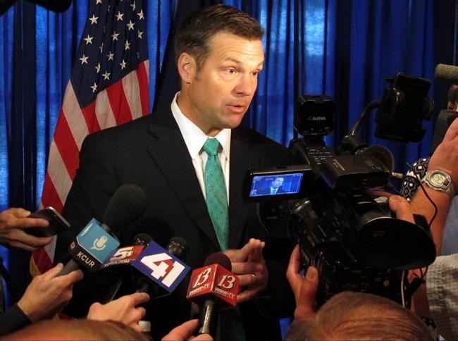 Old letter on apartheid resurfaces amid scrutiny of Kobach | iNFOnews.ca