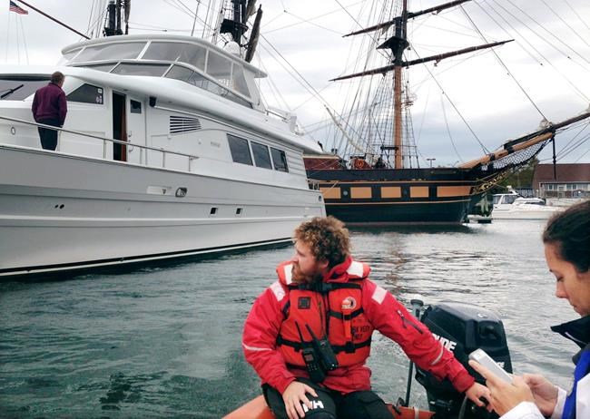 Entangled dock line blamed for Rhode Island tall ship crash | iNFOnews.ca CP609441247