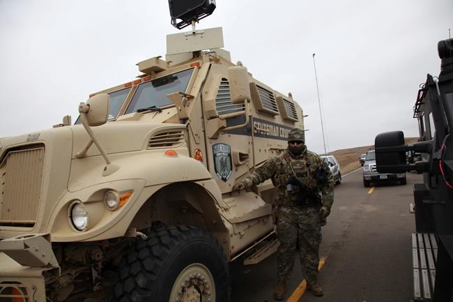 The Latest: North Dakota borrows $4M more to police protests | iNFOnews.ca