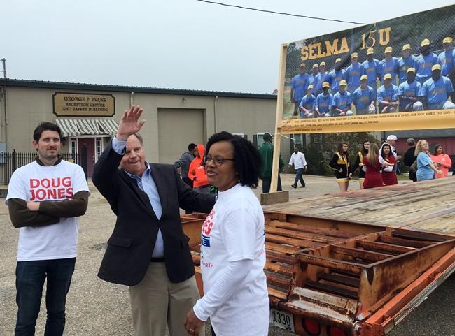 The Latest: Alabama Senate candidate Jones seeks black votes | iNFOnews.ca