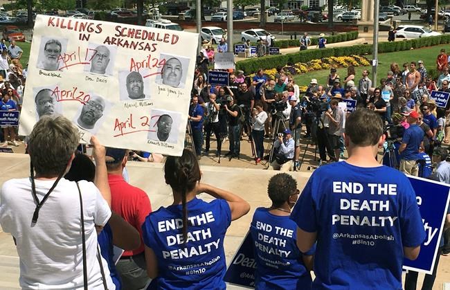 The Latest: Arkansas asks court to lift inmate's stay | iNFOnews.ca The Latest: Arkansas asks court to lift inmate's stay | iNFOnews.ca