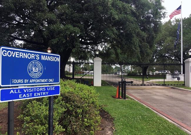 Police: Louisiana gov's mansion intruder jailed | iNFOnews.ca