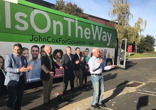 The Latest: Feinstein cancels stop at rally due to cold | iNFOnews.ca CP24006061