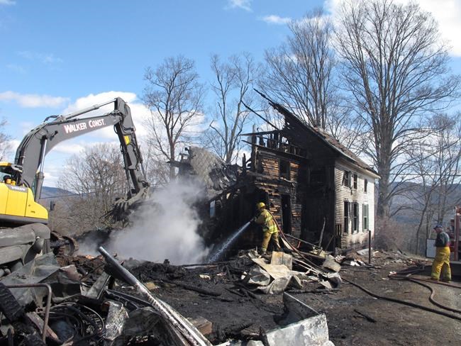 Fire destroys historic farm, 2 houses, kills 23 farm animals | iNFOnews.ca CP597352326