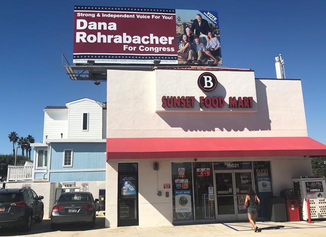 California Rep. Rohrabacher sheds GOP focus in tough race | iNFOnews.ca California Rep. Rohrabacher sheds GOP focus in tough race | iNFOnews.ca
