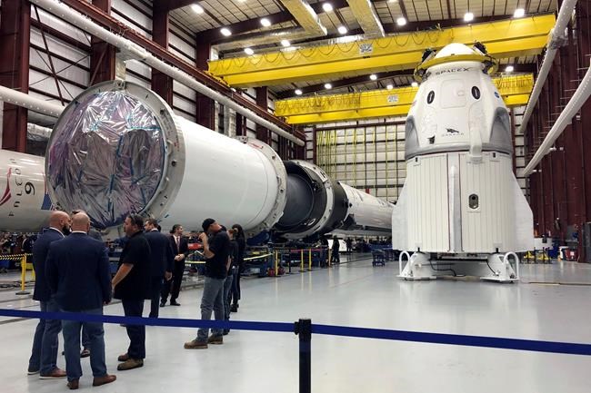 NASA, SpaceX aim for March test of 1st new astronaut capsule | iNFOnews.ca
