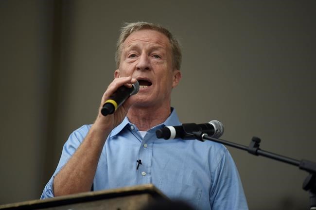 Billionaire Tom Steyer raises $2 million for White House run | iNFOnews.ca