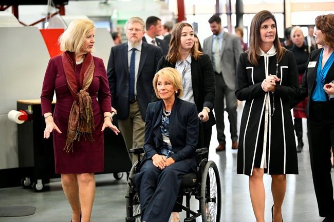 US Education Secretary DeVos applauds SC school improvement | iNFOnews.ca US Education Secretary DeVos applauds SC school improvement | iNFOnews.ca