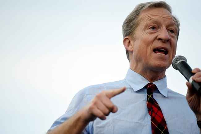 With Democrats in New Hampshire, Steyer has SC to himself | iNFOnews.ca