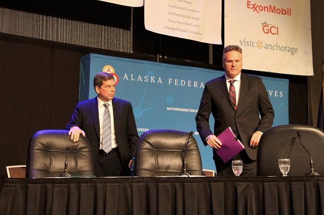 Alaska governor says he quit race to boost Democrat | iNFOnews.ca Alaska governor says he quit race to boost Democrat | iNFOnews.ca