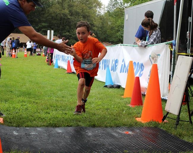 Kid athletes train in triathlon named for Sandy Hook victim | iNFOnews.ca