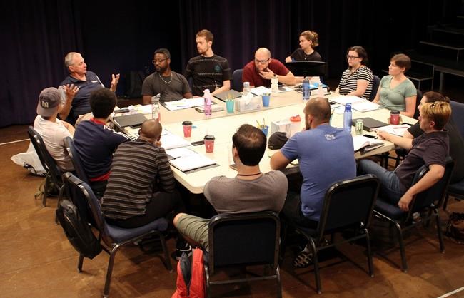 Hall of Fame coach assists cast in play about recruiting | iNFOnews.ca Hall of Fame coach assists cast in play about recruiting | iNFOnews.ca