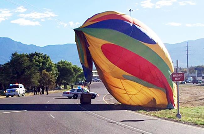 Balloon fiesta grounds pilots a day after power line crashes | iNFOnews.ca