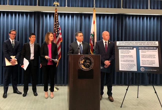 State reviews LA police use of California gang database | iNFOnews.ca