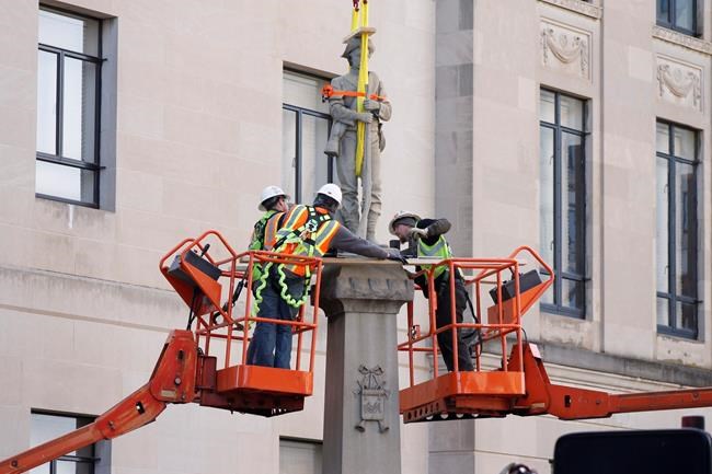 Legal battle over removed Confederate statue continues | iNFOnews.ca