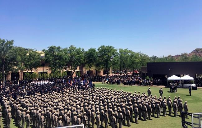 Arizona trooper remembered as young officer with promise | iNFOnews.ca