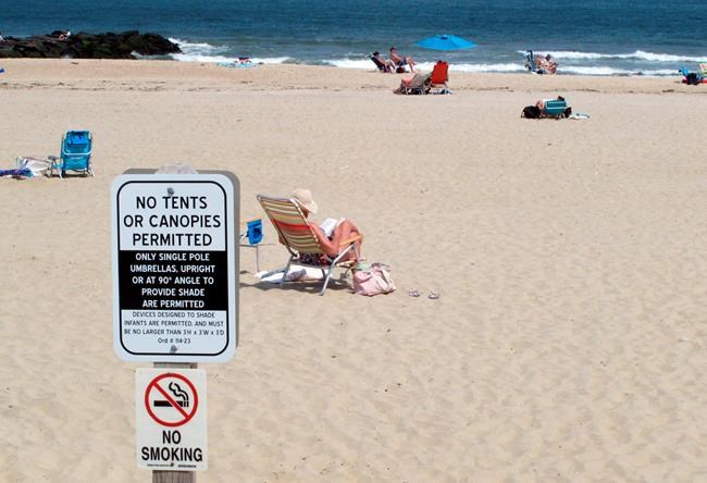 New Jersey beach smoking ban in place for start of summer | iNFOnews.ca