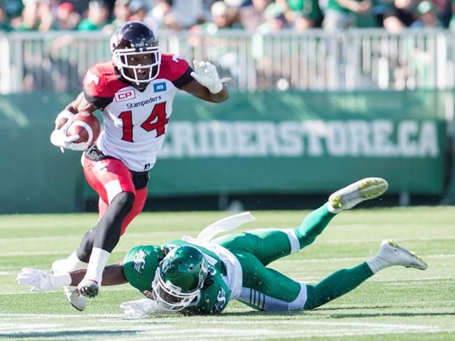 Rene Paredes leads Stampeders to eighth straight win against Riders | iNFOnews.ca