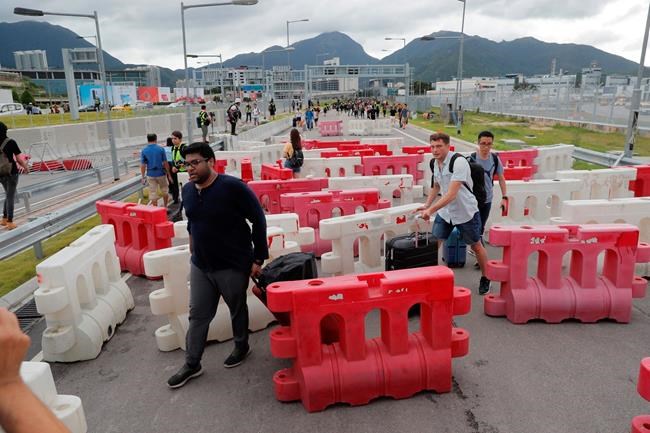 Protests on roads near Hong Kong airport disrupt air travel | iNFOnews.ca Protests on roads near Hong Kong airport disrupt air travel | iNFOnews.ca