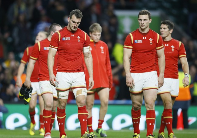 Springboks overcome Wales 23-19 with last-ditch try to reach Rugby World Cup semifinals | iNFOnews.ca CP34976840