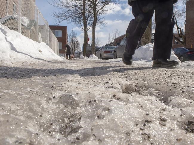 Canadians nurse winter wounds as cities grapple with icy sidewalks | iNFOnews.ca