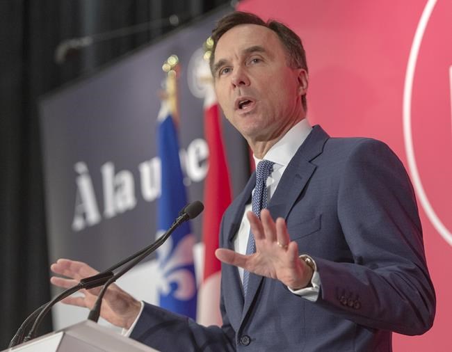 Bill Morneau acknowledges 'clouds' hanging over hopes for free trade deals | iNFOnews.ca