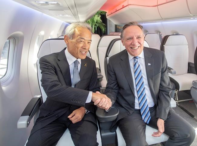 Mitsubishi announces aircraft design centre in Montreal for SpaceJet series | iNFOnews.ca CP1921290142