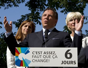 Election favourite PQ turns its sights on rival Legault | iNFOnews.ca CP19927415
