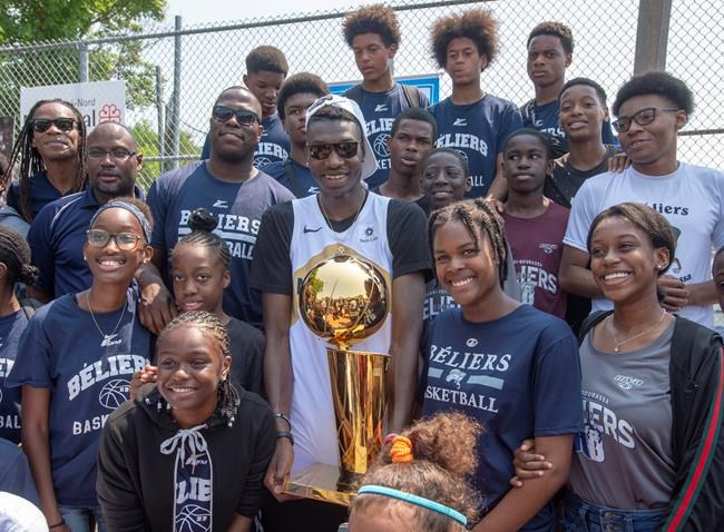 Raptor' Chris Boucher takes championship trophy home to where it all started | iNFOnews.ca