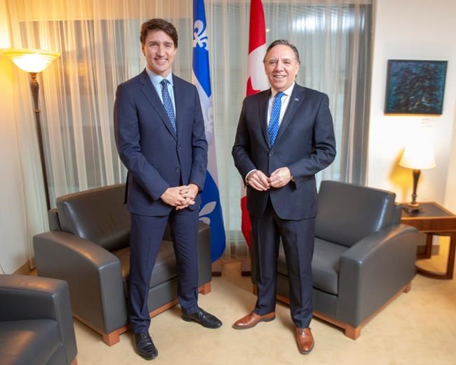 Legault urges Blanchet to back free trade deal, cautions Trudeau on Bill 21 | iNFOnews.ca