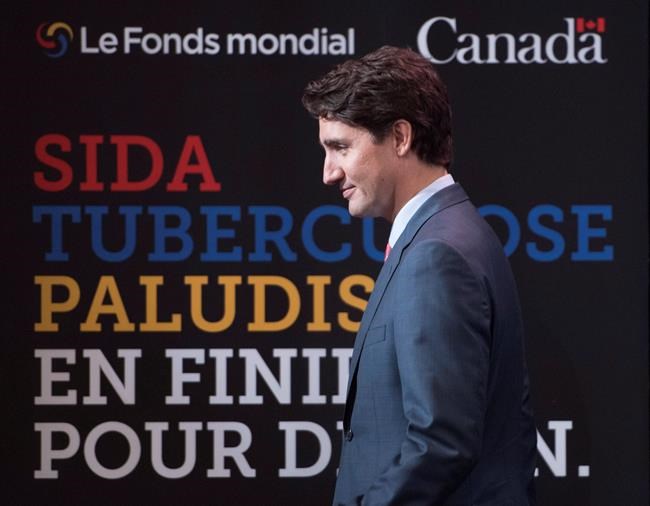 Trudeau challenges world to pledge more money for AIDS, malaria and tuberculosis | iNFOnews.ca Trudeau challenges world to pledge more money for AIDS, malaria and tuberculosis | iNFOnews.ca