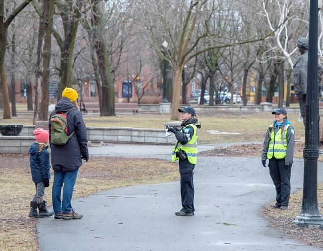 Policing the pandemic will put marginalized communities at risk, advocates say | iNFOnews.ca CP363681053