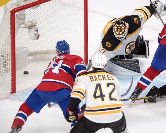 Late Byron goal lifts Canadiens over Bruins despite heavy Boston shot advantage | iNFOnews.ca