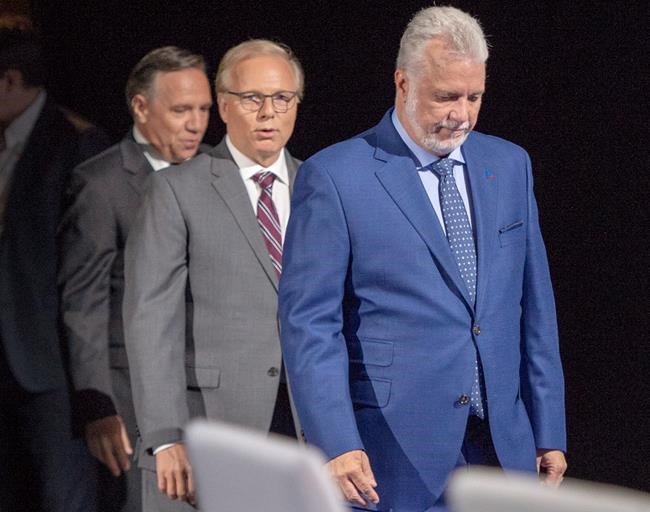 Despite controversy, Quebec leaders take part in first English-language TV debate | iNFOnews.ca