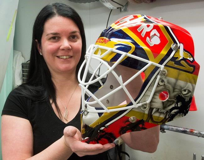 Meet the Canadian artists behind the masks worn by NHL goaltenders | iNFOnews.ca CP815901904