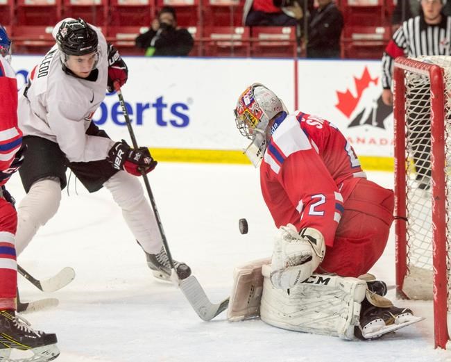 Stephens, Raddysh score two each as Canada juniors top Czechs 8-0 in exhibition | iNFOnews.ca Stephens, Raddysh score two each as Canada juniors top Czechs 8-0 in exhibition | iNFOnews.ca