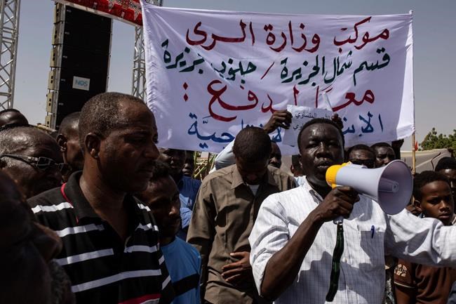 Sudan protesters tone down demands in standoff with military | iNFOnews.ca Sudan protesters tone down demands in standoff with military | iNFOnews.ca